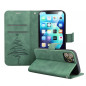 Samsung Galaxy A02s Portefeuilles MEZZO Book Arbre  Vert