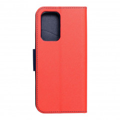 Samsung Galaxy A53 5G Portefeuilles Fancy Book Rouge / Marine