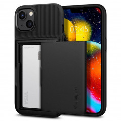 Apple iPhone 13 Coque Spigen Slim Armor CS Noir