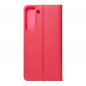 Samsung Galaxy S22 Plus Portefeuilles LUNA Book Gold Élégant  Rouge