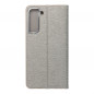 Samsung Galaxy S22 Plus Portefeuilles LUNA Book Gold Élégant  Argenté