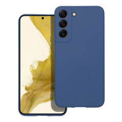 Samsung Galaxy S22 Coque Silicone Élégant  Bleu