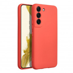 Samsung Galaxy S22 Coque Silicone Élégant  Pêche