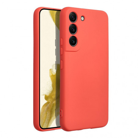 Samsung Galaxy S22 Coque Silicone Élégant  Pêche