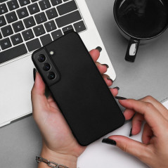 Samsung Galaxy S22 Plus Coque Silicone Élégant  Noir