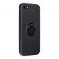 Apple iPhone SE 2020 Coque Silicone ring Noir