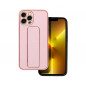Apple iPhone 13 Pro Coque LEATHER Case Kickstand Rose