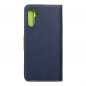 Samsung Galaxy A04s Portefeuilles Fancy Book Marine / Citron vert