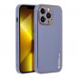Apple iPhone 13 Coque Leather Bleu