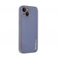 Apple iPhone 13 Coque Leather Bleu