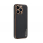 Apple iPhone 13 Pro Coque Leather Noir