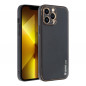 Apple iPhone 13 Pro Max Coque Leather Noir