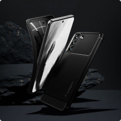 Samsung Galaxy S21 FE 5G Coque Spigen Armor Fibre de carbone, Élégant  Noir