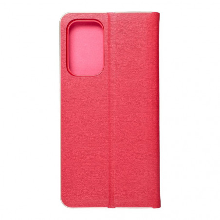 Samsung Galaxy A33 Portefeuilles LUNA Book Gold Élégant  Rouge
