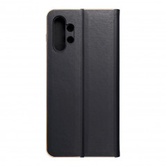 Samsung Galaxy A13 LTE Portefeuilles LUNA Book Gold Élégant  Noir