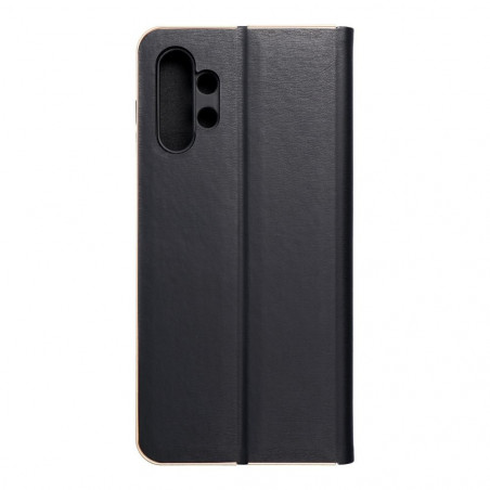 Samsung Galaxy A13 LTE Portefeuilles LUNA Book Gold Élégant  Noir