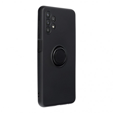 Samsung Galaxy A13 LTE Coque Silicone ring Noir
