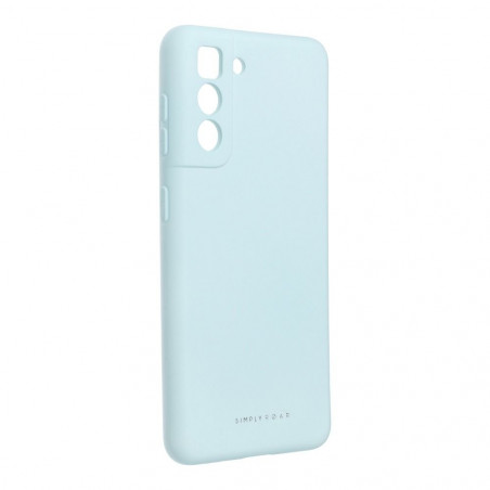 Samsung Galaxy A03s Coque Roar Space Monochromatique, Élégant  Bleu ciel