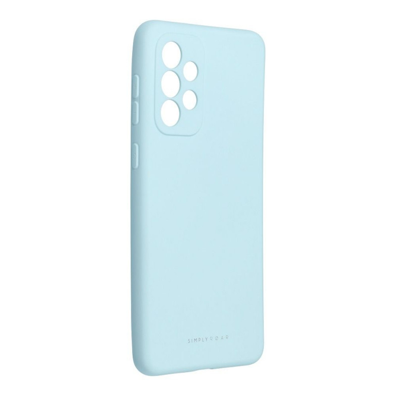 Samsung Galaxy A33 Coque Roar Space Monochromatique, Élégant  Bleu ciel