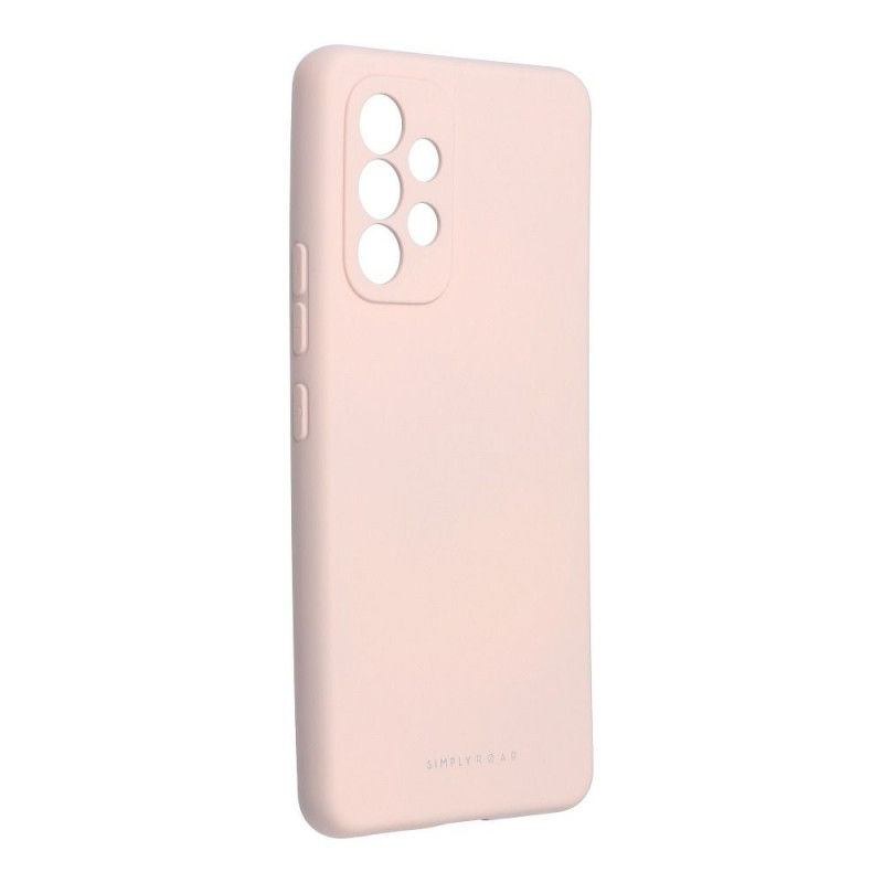 Samsung Galaxy A53 5G Coque Roar Space Monochromatique, Élégant  Rose
