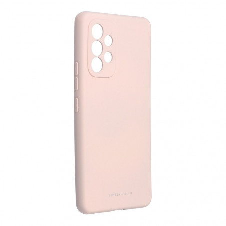 Samsung Galaxy A53 5G Coque Roar Space Monochromatique, Élégant  Rose