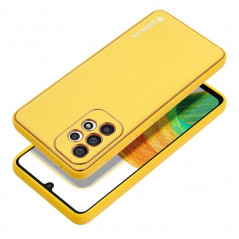 Samsung Galaxy A33 Coque Leather Jaune