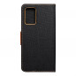 XIAOMI Redmi 10 5G Portefeuilles Canvas Book Noir