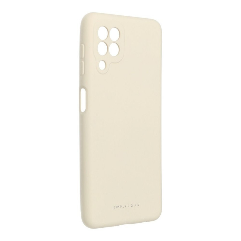 Samsung Galaxy A22 LTE Coque Roar Space Monochromatique, Élégant  Aqua White
