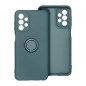 Samsung Galaxy A12 Coque Silicone ring Vert