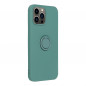 Apple iPhone 13 Pro Max Coque Silicone ring Vert