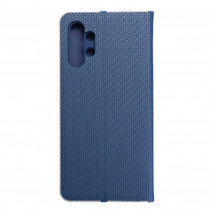 Samsung Galaxy A13 LTE Portefeuilles LUNA Book Carbon Fibre de carbone, Élégant  Bleu