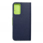 XIAOMI Poco M4 Pro 5G Portefeuilles Fancy Book Marine / Citron vert
