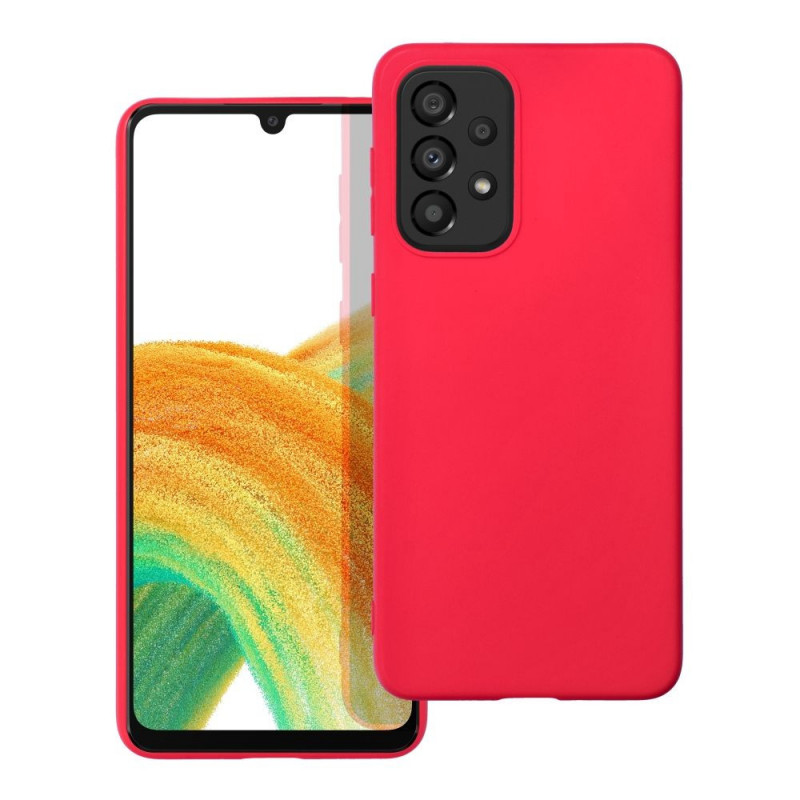 Samsung Galaxy A33 Coque Soft Rouge