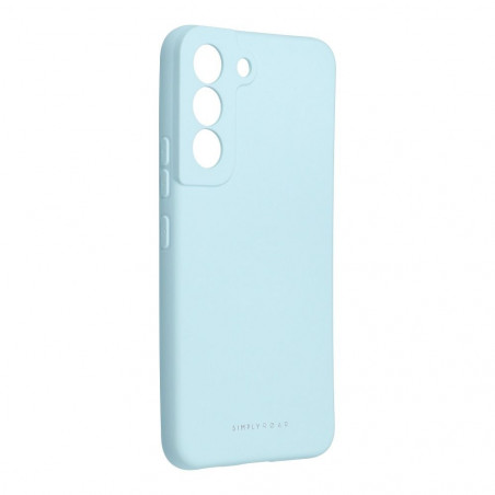 Samsung Galaxy S22 Coque Roar Space Monochromatique, Élégant  Bleu ciel