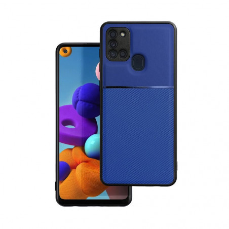 Samsung Galaxy A21s Coque Noble Bleu