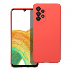Samsung Galaxy A33 Coque Silicone Élégant  Pêche
