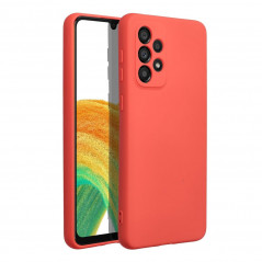 Samsung Galaxy A33 Coque Silicone Élégant  Pêche