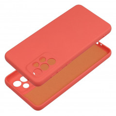 Samsung Galaxy A33 Coque Silicone Élégant  Pêche