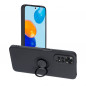 XIAOMI Redmi Note 11 Coque Silicone ring Noir