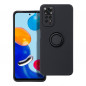 XIAOMI Redmi Note 11 Coque Silicone ring Noir