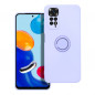 XIAOMI Redmi Note 11S Coque Silicone ring Violet (Violet)