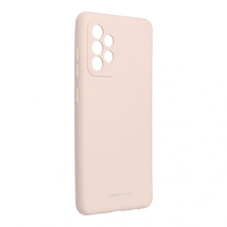 Samsung Galaxy A52 LTE Coque Roar Space Monochromatique, Élégant  Rose