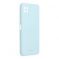 Samsung Galaxy A22 5G Coque Roar Space Monochromatique, Élégant  Bleu ciel