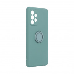 Samsung Galaxy A52 5G Coque Silicone ring Vert