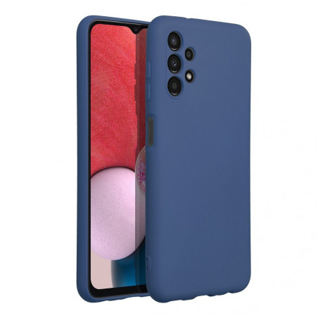 Samsung Galaxy A13 LTE Coque Silicone Élégant  Bleu