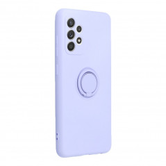 Samsung Galaxy A33 Coque Silicone ring Violet (Violet)