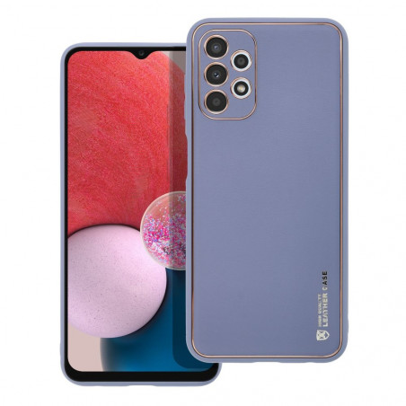 Samsung Galaxy A13 LTE Coque Leather Bleu