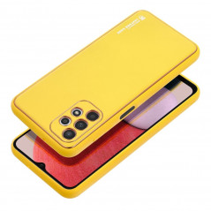 Samsung Galaxy A13 LTE Coque Leather Jaune
