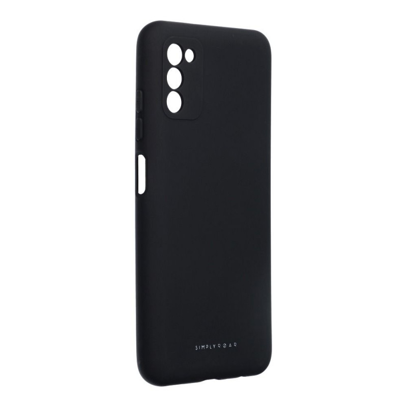 Samsung Galaxy A03s Coque Roar Space Monochromatique, Élégant  Noir