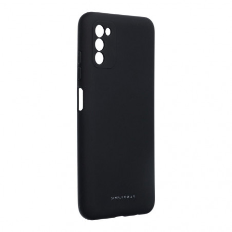 Samsung Galaxy A03s Coque Roar Space Monochromatique, Élégant  Noir